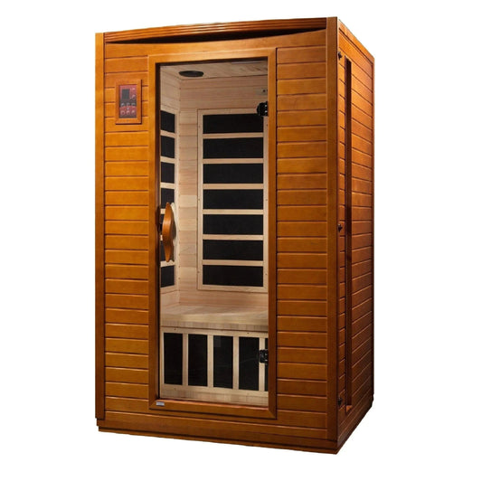 Retails- Dynamic "Versailles" 2-person Low EMF FAR Infrared Sauna DYN-6202-03