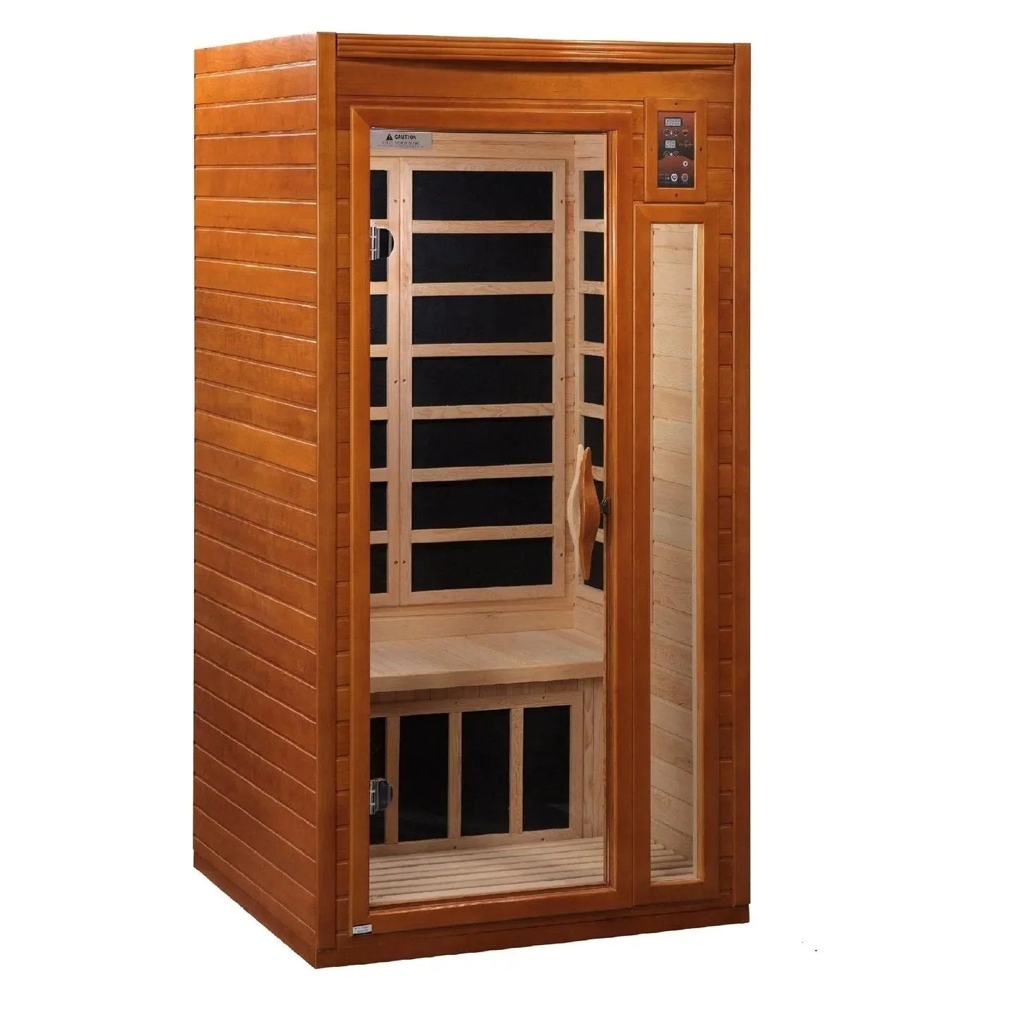 Retails- Dynamic "Barcelona" 1-2-person Low EMF FAR Infrared Sauna DYN-6106-01