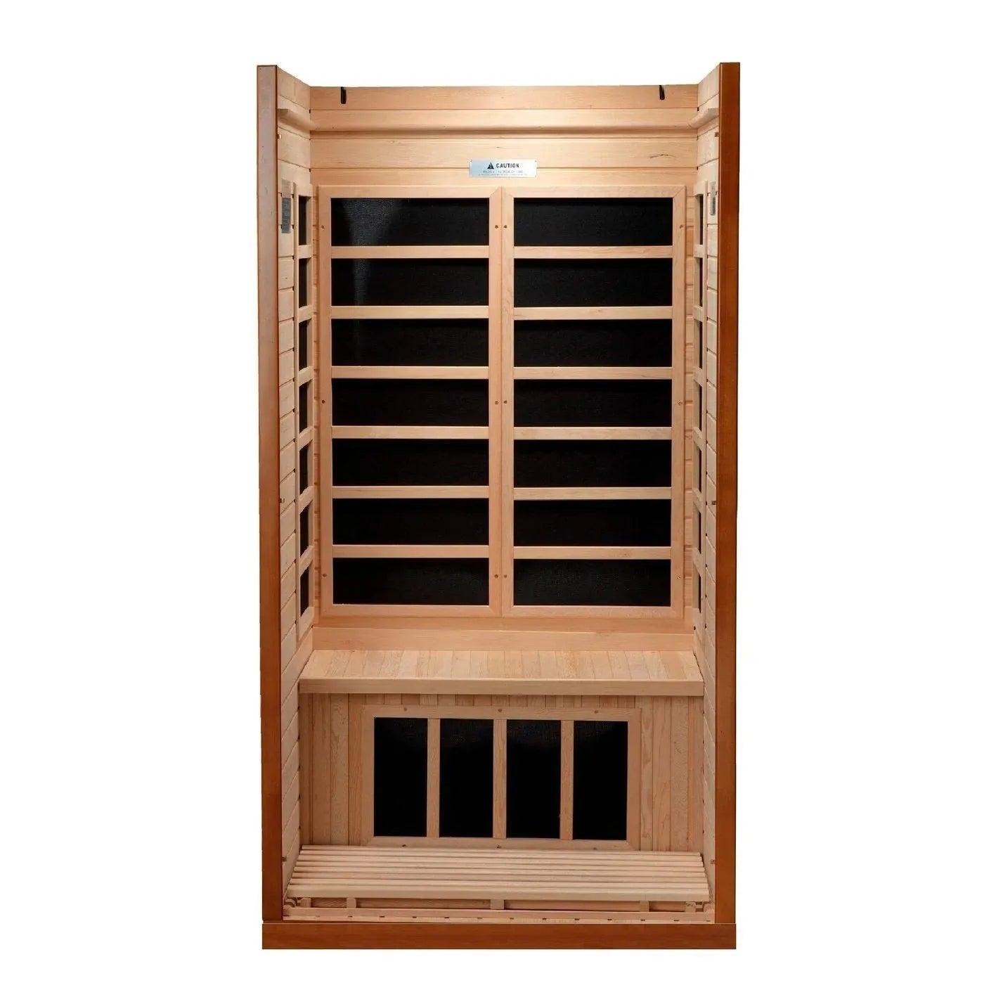 Retails- Dynamic "Barcelona" 1-2-person Low EMF FAR Infrared Sauna DYN-6106-01