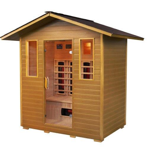 Retails- Sunray Cayenne 4-Person Outdoor Infrared Sauna 400D